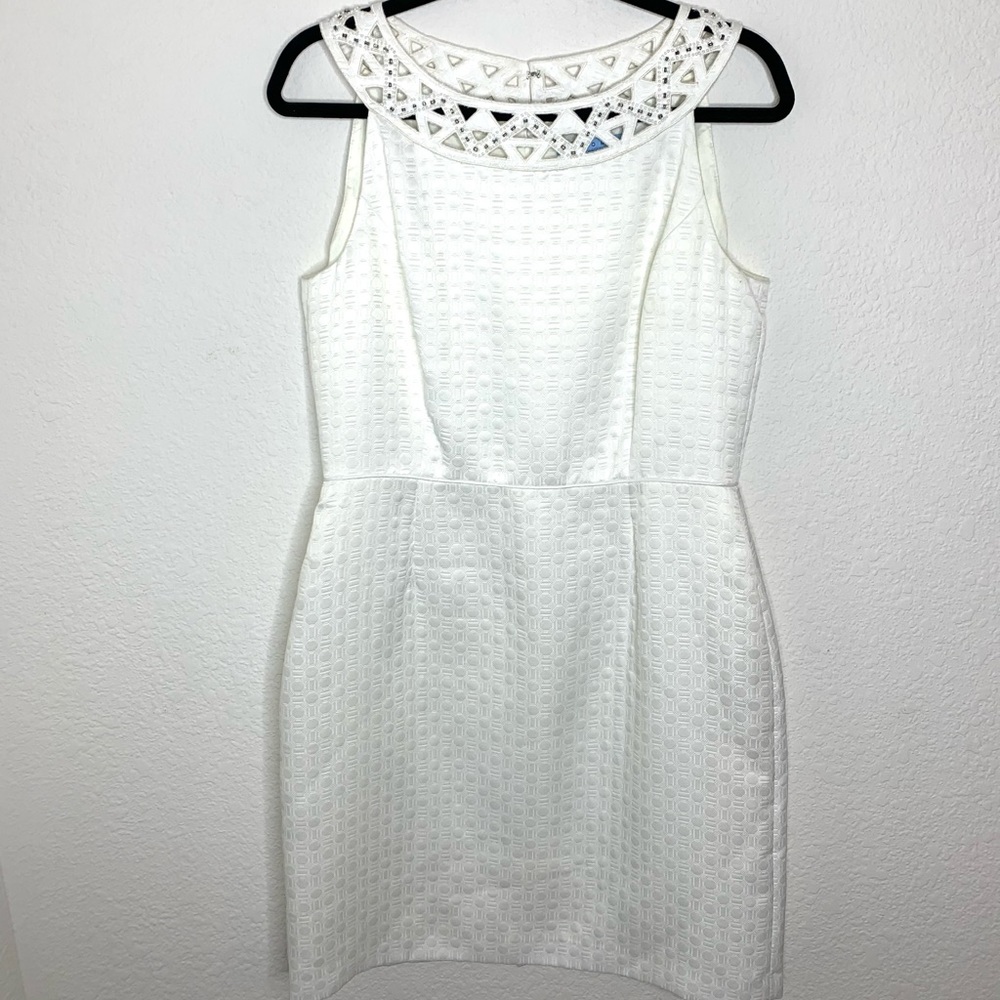 Antonio Melani White Valencia Dress
